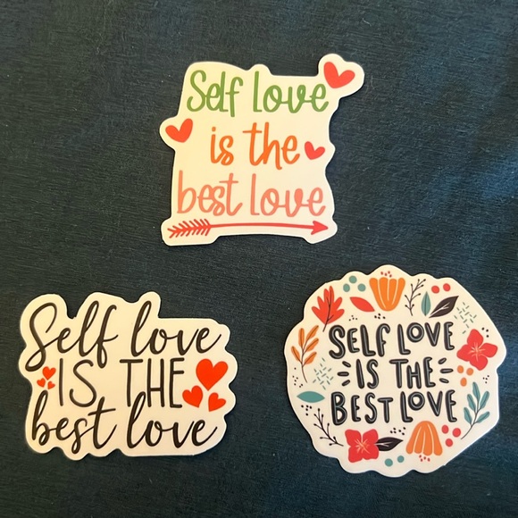“Self Love” Vinyl Sticker Bundle - Picture 1 of 2